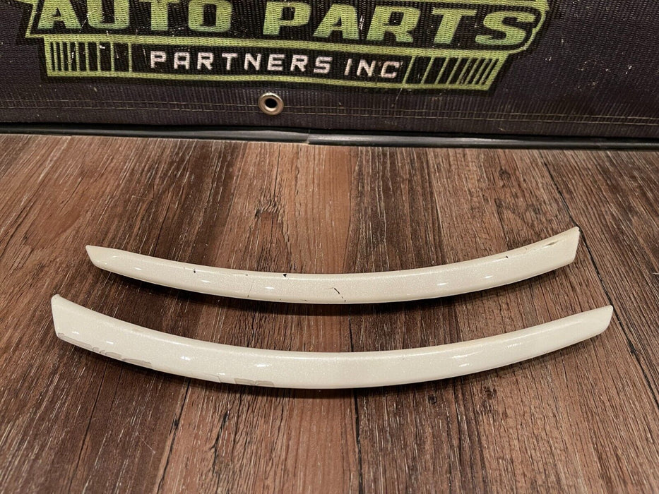 2018 NISSAN 370Z NISMO WHITE REAR BUMPER LEFT RIGHT SIDE FLARES (PAIR) OEM *READ