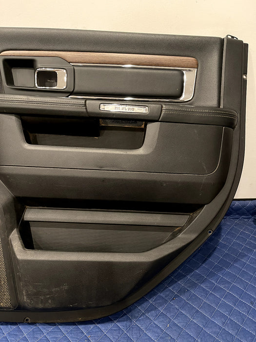 2017 DODGE RAM 2500 CREW CAB REAR PASSENGER RIGHT DOOR PANEL OEM SCRATCHES/SCUFF