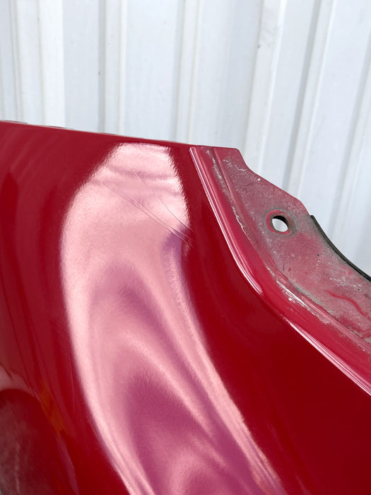 2017 NISSAN 370Z NISMO RED REAR BUMPER SOLID RED A54 OEM *HEAT DAMAGE/SCRATCHES*