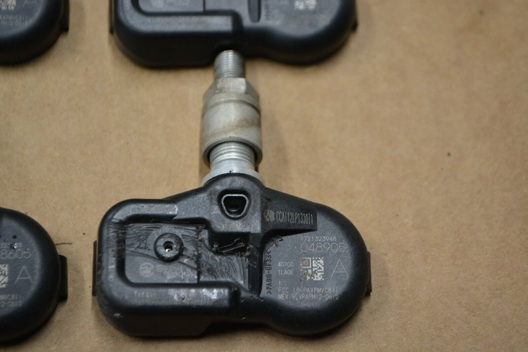 2018 NISSAN 370Z TPMS SENSORS OEM (4) TIRE PRESSURE MONITORING SYSTEM OEM 09-20