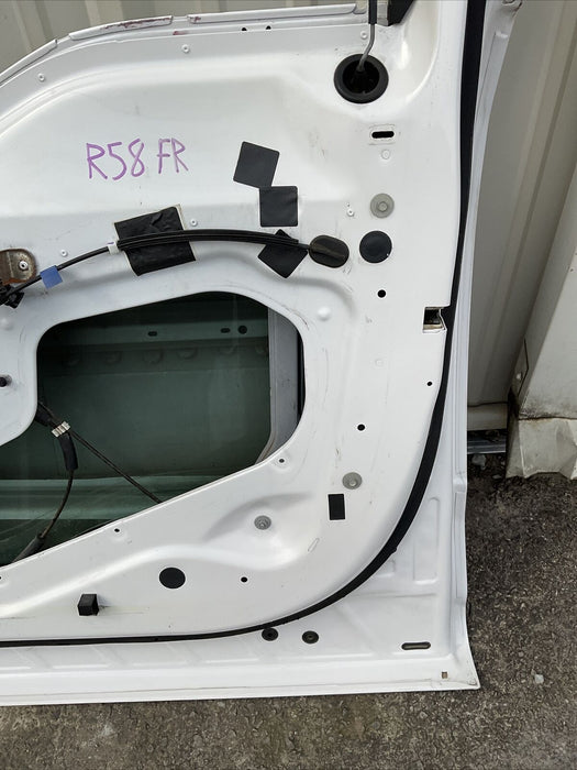 2017-2022 FORD F250 F350 F450 PLATINUM FRONT PASSENGER DOOR SHELL WHITE (UG) OEM