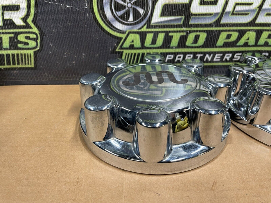 2017-2022 FORD F250 F350 F450 KING RANCH WHEEL CENTER CAPS (2) OEM