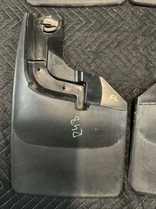 2017-2020 FORD F250 F350 TRUCK FRONT REAR (4) PAIR OEM MUD FLAP SPLASH GUARDS