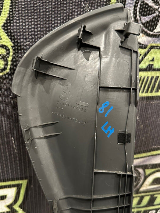 2014 TOYOTA PRUIS V DRIVER LEFT DASH END CAP PANEL TRIM OEM 55436-47030