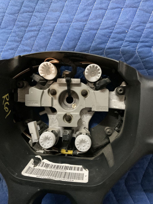 2017 RAM 2500 3500 SLT BLACK LEATHER STEERING WHEEL OEM 167K MILES~MINOR WEARS~