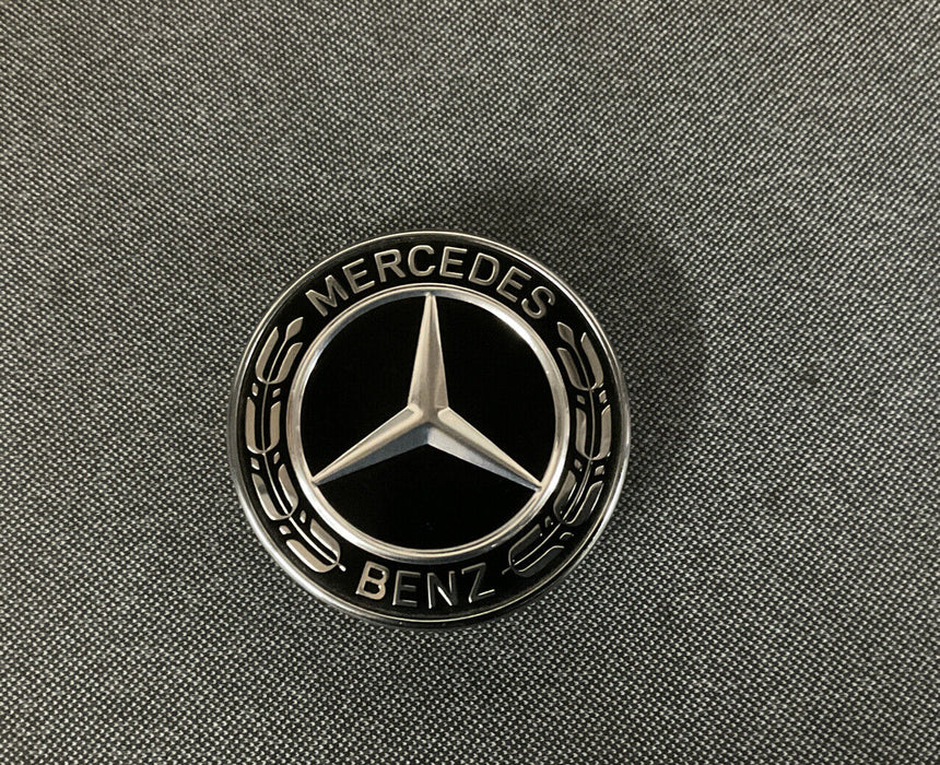 2017-2021 MERCEDES-BENZ E63S AMG W213 HOOD EMBLEM COMPANY OEM A000 817 ...