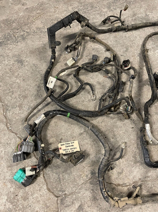 2020 FORD F350 PLATINUM 6.7L DIESEL SRW CHASSIS WIRING HARNESS 160 INCH WB OEM