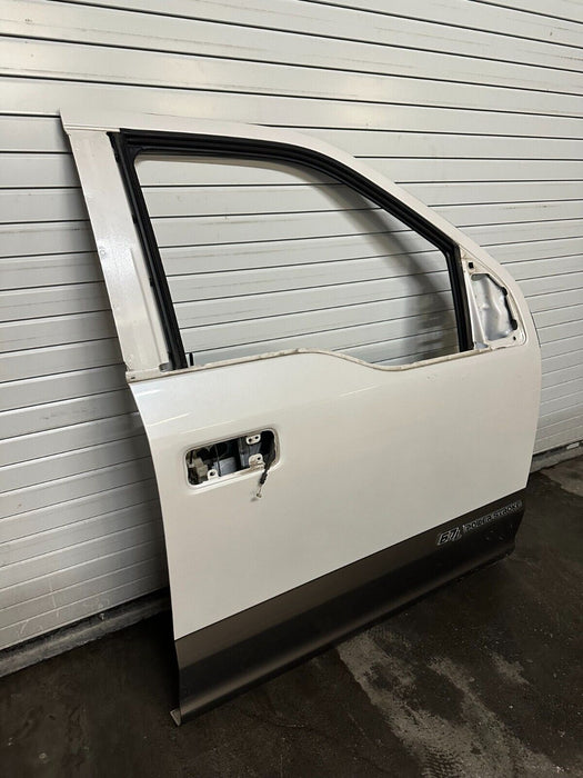 2017 FORD F250 F350 F450 KING RANCH FRONT PASSENGER RH DOOR MET WHITE / CARIBOU