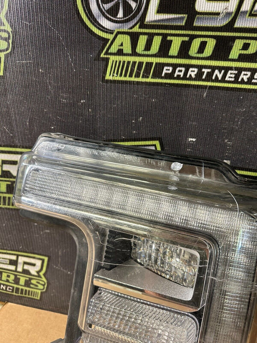 2017 2018 2019 FORD F250 F350 F450 HEADLIGHT DRIVER LEFT LED OEM W/ MODULE