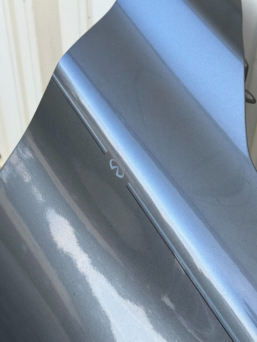 2017 INFINITI Q50 RED SPORT SEDAN PASSENGER RIGHT FENDER GRAY METALLIC (KAD) OEM