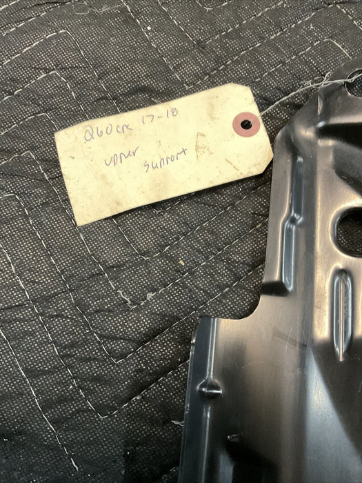 2017 INFINITI Q60 FRONT UPPER TIE BAR BRACE RADIATOR SUPPORT OEM