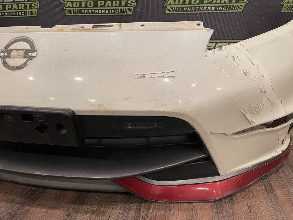 2018 NISSAN 370Z NISMO FRONT BUMPER COVER OEM *DAMAGED* (READ DESC)