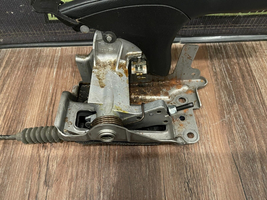 2018 NISSAN 370Z NISMO EMERGENCY E BRAKE HAND LEVER W GUN METAL GRAY BUTTON OEM