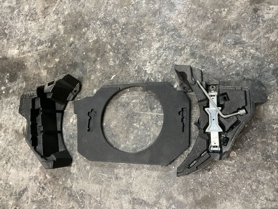 2018 NISSAN 370Z NISMO COUPE TRUNK SPARE TIRE FOAM KIT OEM