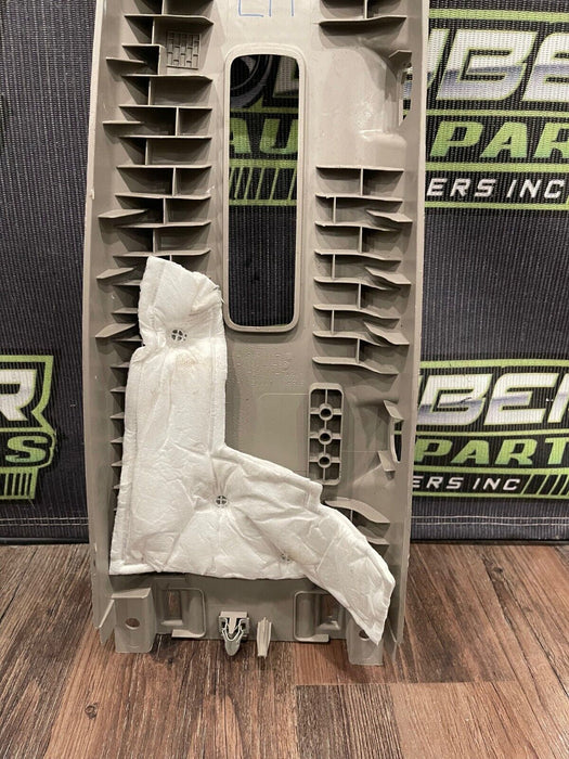 2017-2019 FORD F250 F350 F450 LIMITED LIGHT GRAY LEFT UPPER B PILLAR OEM *SCUFFS