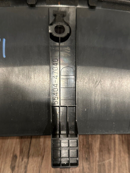 2014 TOYOTA PRUIS V INSTRUMENT CLUSTER SURROUND TRIM PANEL OEM 55404-47040