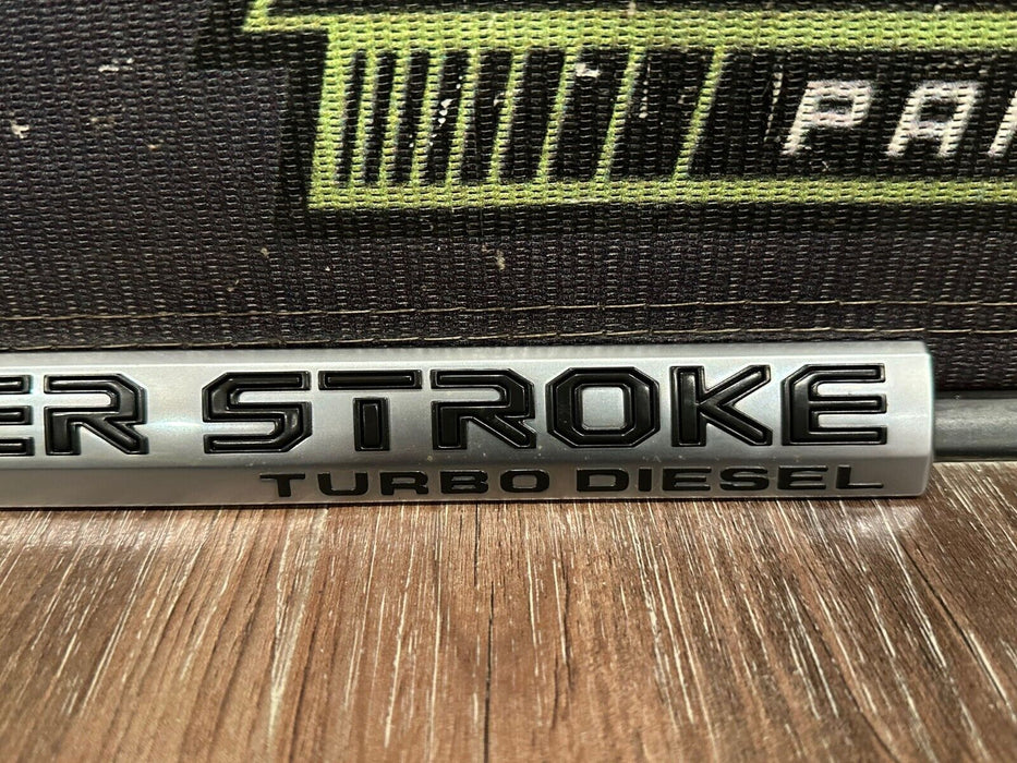 2017-2020 FORD F250 F350 F450 POWERSTROKE TURBO DIESEL 6.7L EMBLEM BADGES OEM