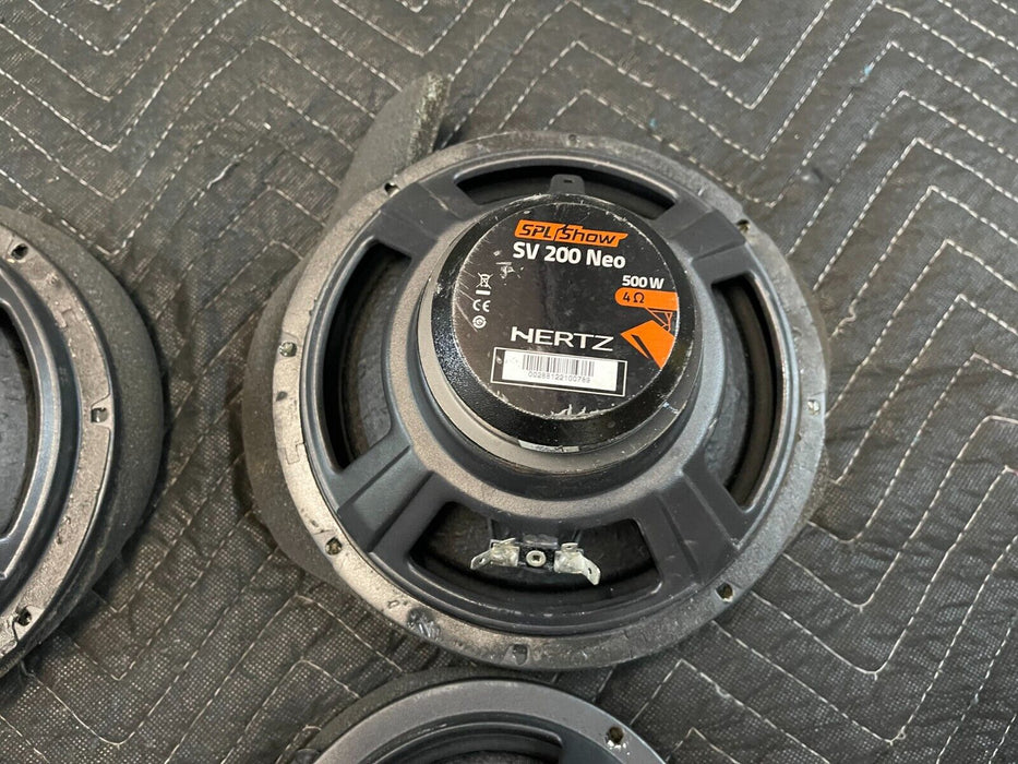 2019 FORD F450 HERTZ SPL SHOW 4 PIECE SPEAKER SET SV200/ SV 165.1