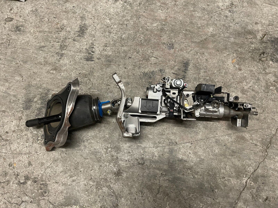 2013 INFINITI G37 SPORT CONVERTIBLE 6SP MANUAL STEERING COLUMN ASSEMBLY 34K MILE